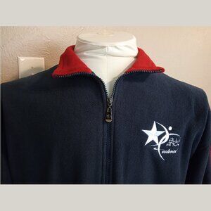 Vintage "Dallas Dance Festival" Dance Event Embroidered Fleece Jacket